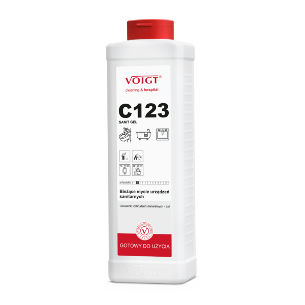 VOIGT C123 SANIT GEL 1L - żel do sanitariatów