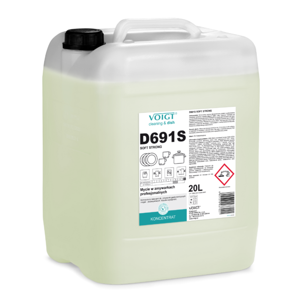 VOIGT D691S Soft Strong 20L (H691s) – mycie w zmywarkach przemysłowych. Detergent wzmocniony