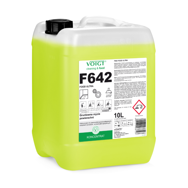 VOIGT F642 Food Ultra 10L (H642) - usuwanie tłustego brudu