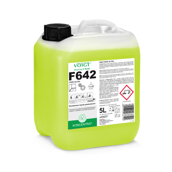 VOIGT F642 Food Ultra 5L (H642) - usuwanie tłustego brudu