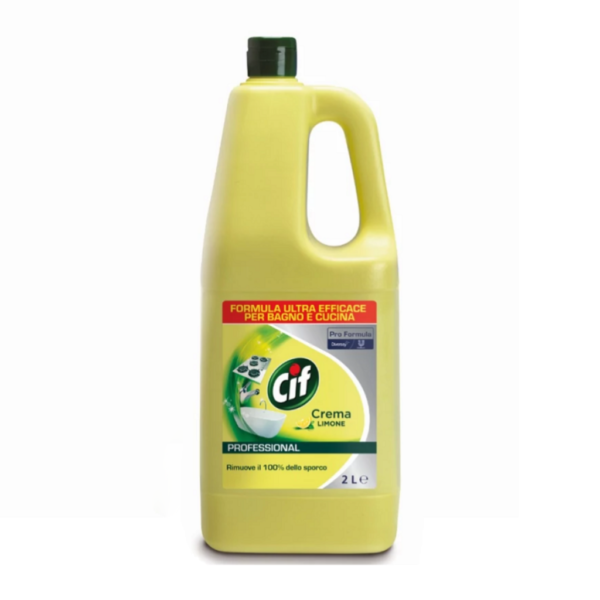 CIF Cream Lemon 2L - mleczko o zapachu cytryny