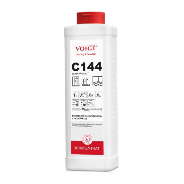 VOIGT C144 Sanit Protect 1L - mycie łazienek z dezynfekcją