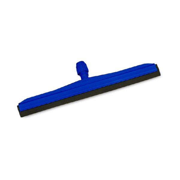 Zbierak podłogowy plastikowy z czarną gumą 45cm