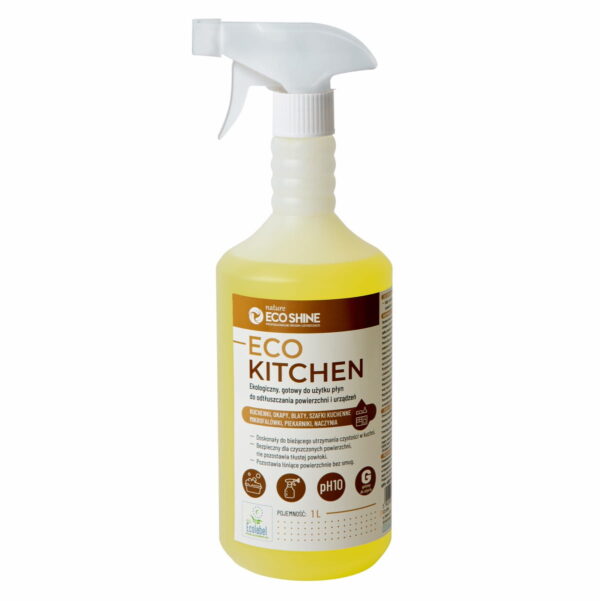 Eco Shine ECO KITCHEN 1L - Ekologiczny płyn do odtłuszczania powierzchni i urządzeń kuchennych